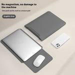 Housse d’ordinateur dépliable — fait aussi tapis de souris — coloris