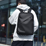 Sac à dos ordinateur grande capacité — dos et bretelles matelassés