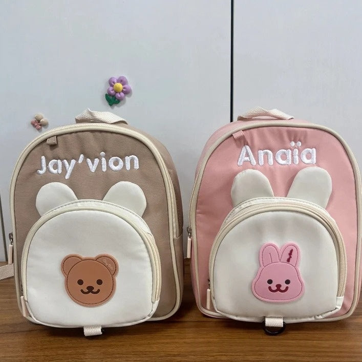 Sac à dos maternelle bicolore — deux tons contrastés