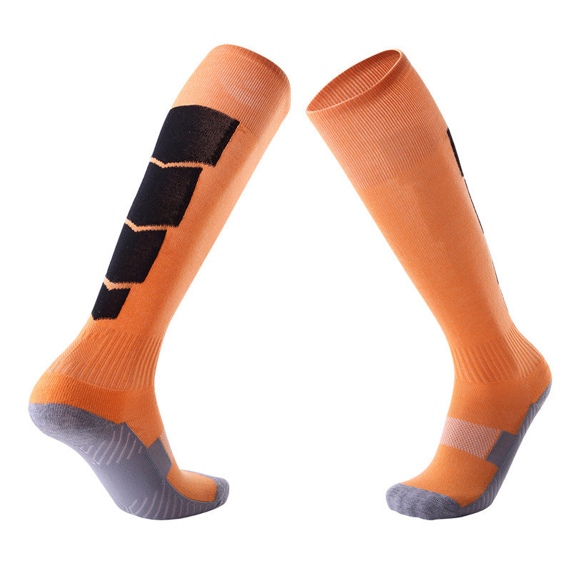 Chaussettes de sport hautes à bouclette — tige longue