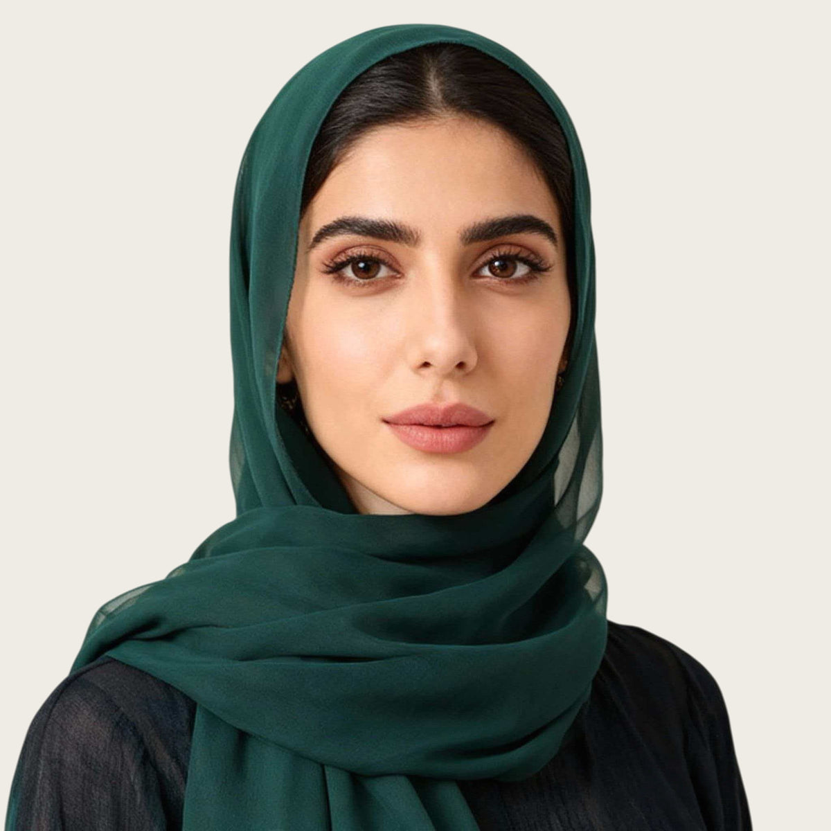 Écharpe en velours de mousseline 70 × 180 cm — 16 coloris un — coloris