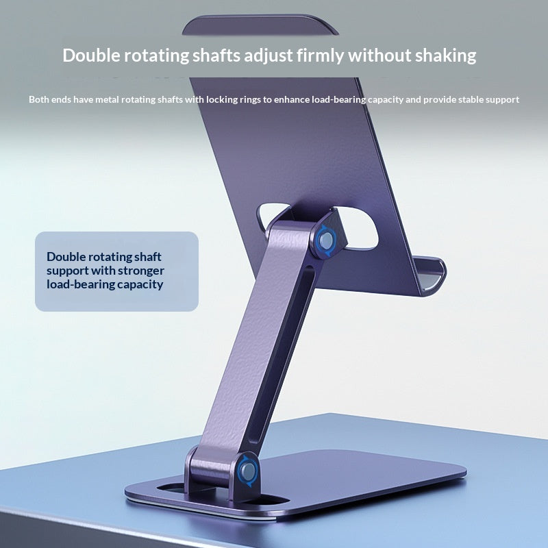 Support de bureau pliant en aluminium