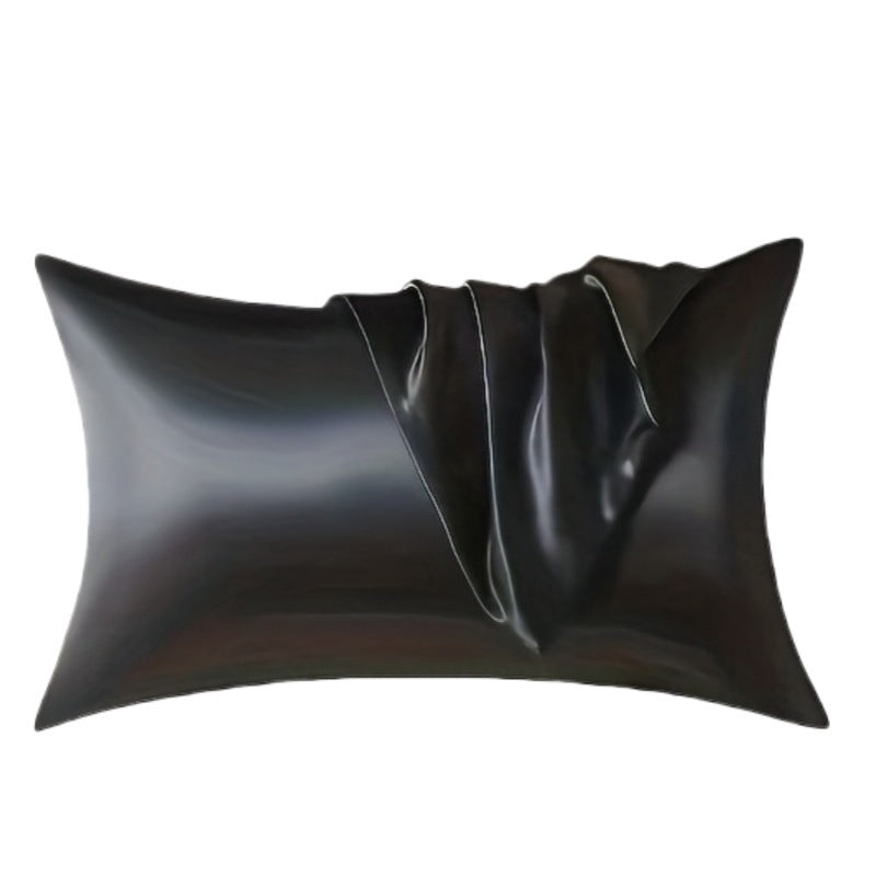 Taie d’oreiller en satin, toucher soyeux — coloris