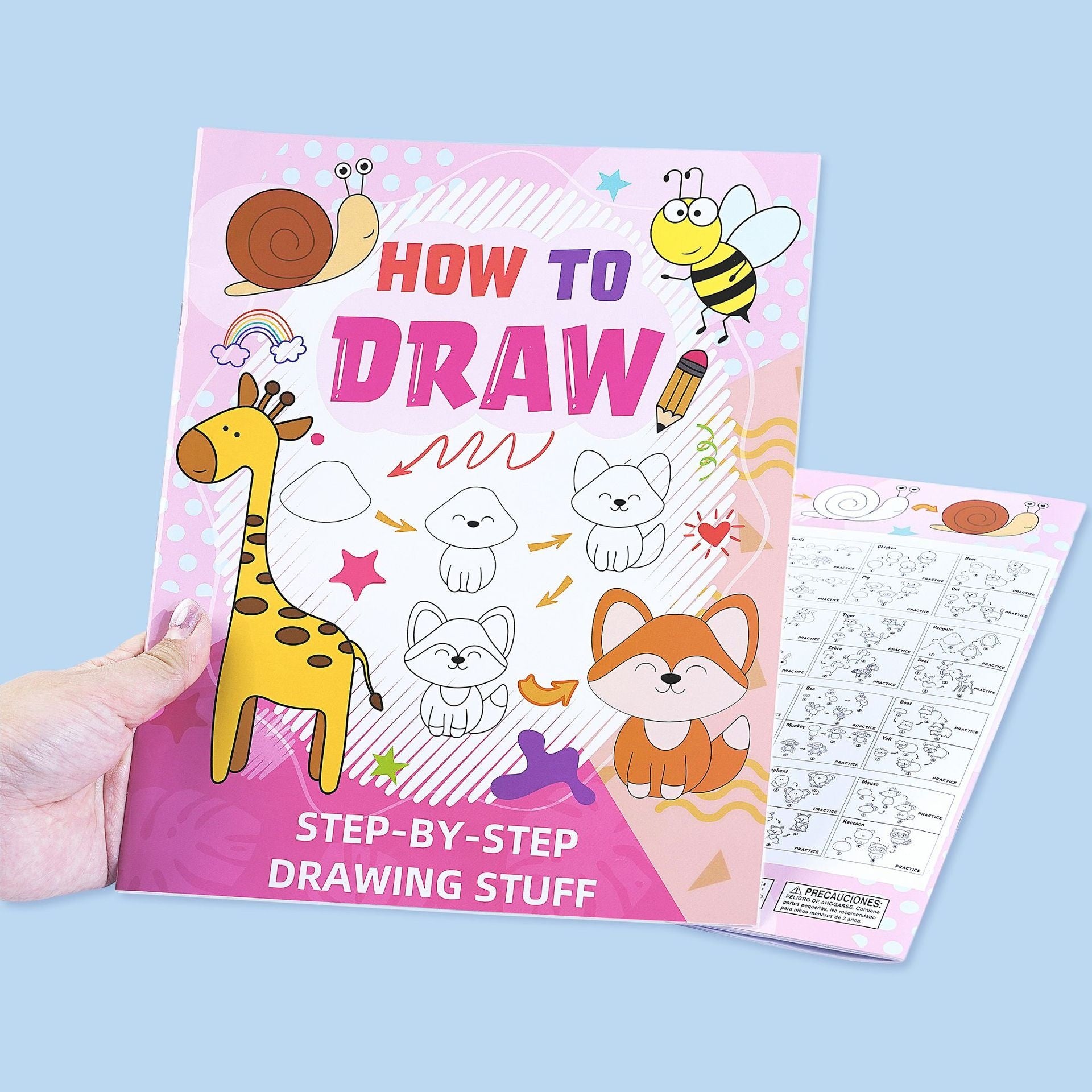 Livre de coloriage animaux — tracés simples pour les petits
