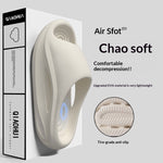 Claquettes homme en EVA — semelle épaisse 4 cm — coloris