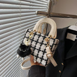 Sac en laine bouillie — noir ou blanc, toucher feutre