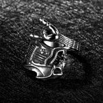 Bague homme à motif sculpté — acier titane, 12 modèles au choix