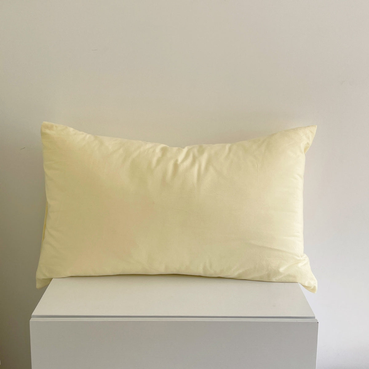 Taies d'oreiller en coton lavé — vendues par paire, 48 × 74  — coloris
