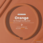 Housse de volant grain agneau — volant rond ou forme D, 38 c — coloris