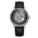 Montre mécanique à remontage manuel, cadran squelette — coloris