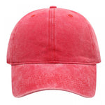 Casquette baseball en coton brodé — visière préformée