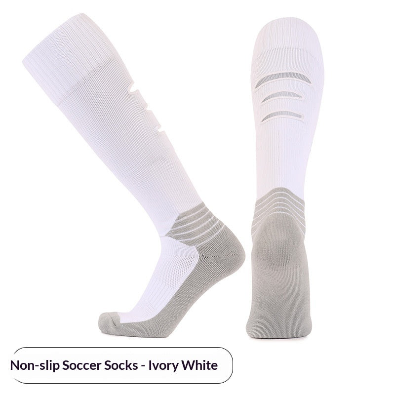 Chaussettes de sport hautes à bouclette — tige longue — coloris