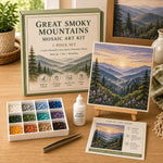 Kit de mosaïque autocollante — loisir créatif enfant et adul — coloris