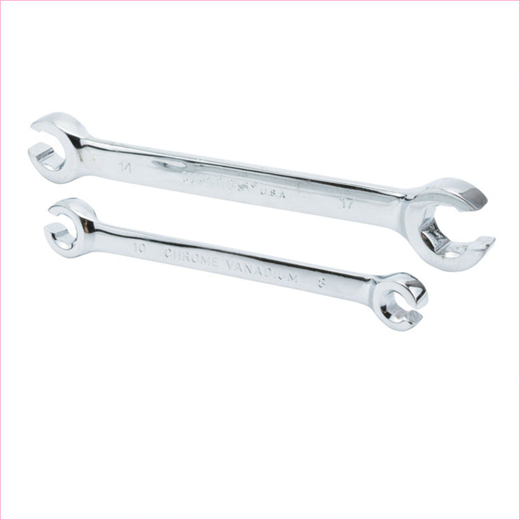 Clé à tuyauter 15 × 17 mm en acier chrome-vanadium — raccords de durite et de frein