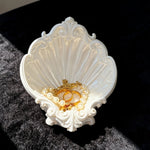 Vide-poche coquillage à décor rocaille, imprimé 3D