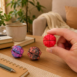 Sphères articulées anti-stress — lot de 5, imprimées 3D