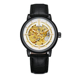 Montre mécanique à remontage manuel, cadran squelette — coloris