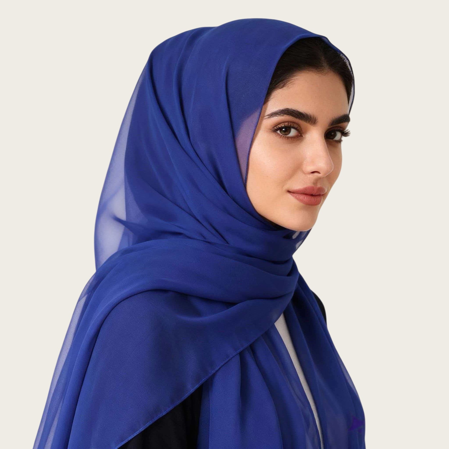 Écharpe en velours de mousseline 70 × 180 cm — 16 coloris unis