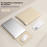 Housse d’ordinateur dépliable — fait aussi tapis de souris — coloris