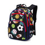 Cartable enfant léger — dos matelassé, format école — coloris