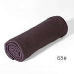 Bandeau long en viscose extensible — absorbant et respirant, 40 coloris