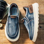 Chaussures de conduite homme — coupe simple, sans lacet