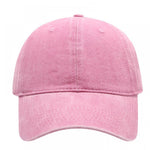 Casquette baseball en coton brodé — visière préformée — coloris