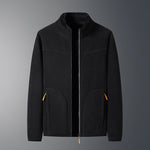 Polaire zippée à col montant, deux faces — coloris