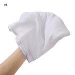 Turban en coton mercerisé grande taille — 33 coloris unis — coloris