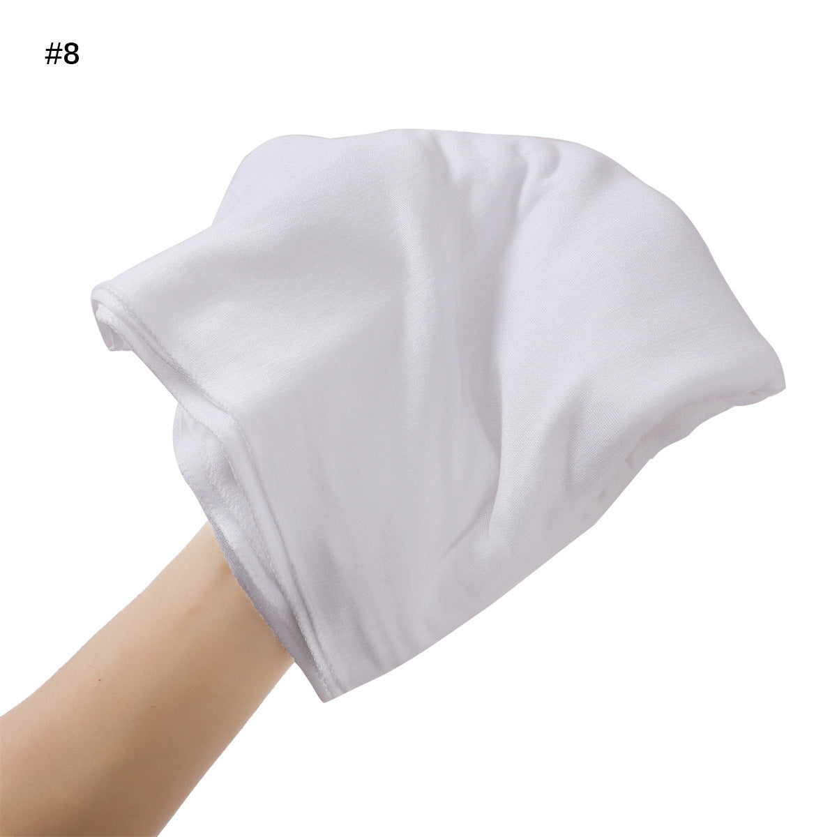 Turban en coton mercerisé grande taille — 33 coloris unis — coloris