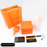 Montre automatique à cadran squelette et bracelet acier mail — coloris