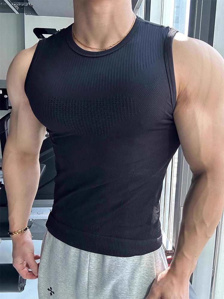 Débardeur de sport homme — dos échancré