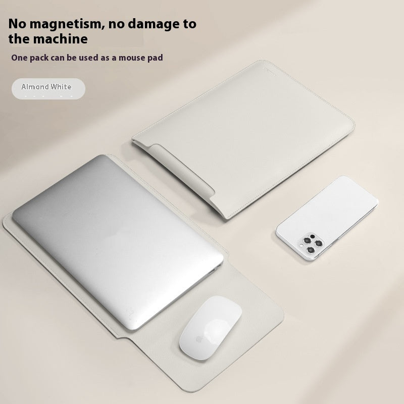Housse d’ordinateur dépliable — fait aussi tapis de souris