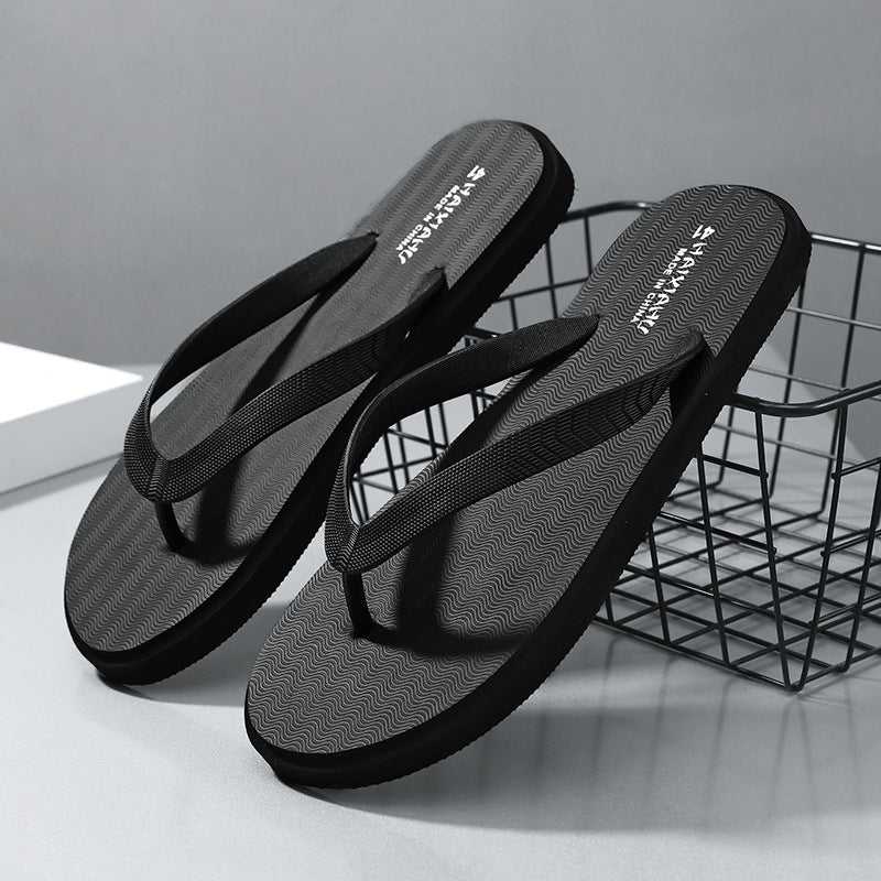 Tongs homme à semelle texturée — entre-doigt classique — coloris