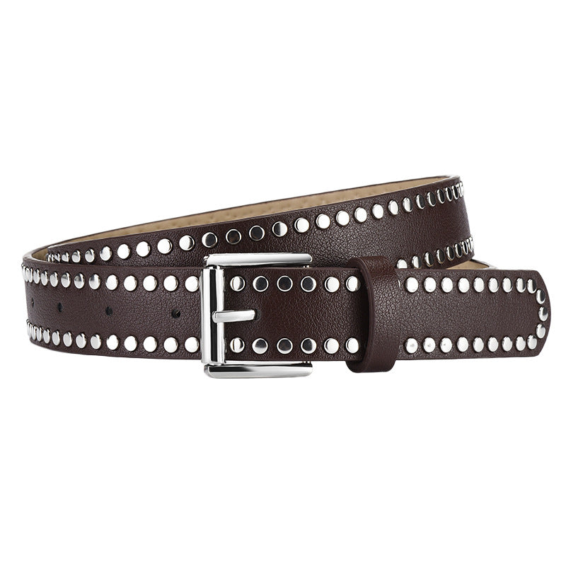 Ceinture en jean à boucle classique — coupe polyvalente