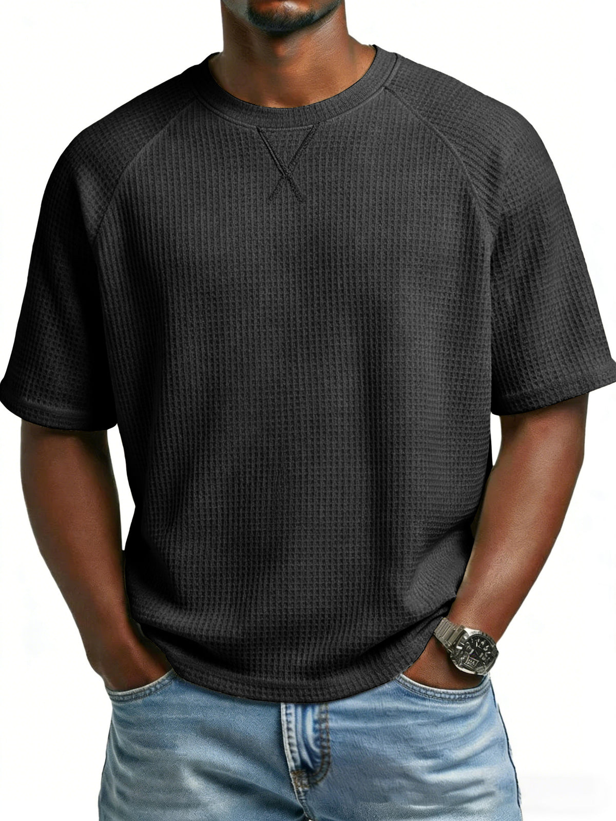 Chemise homme printanière à coupe moderne
