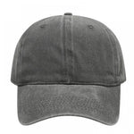 Casquette baseball en coton brodé — visière préformée — coloris