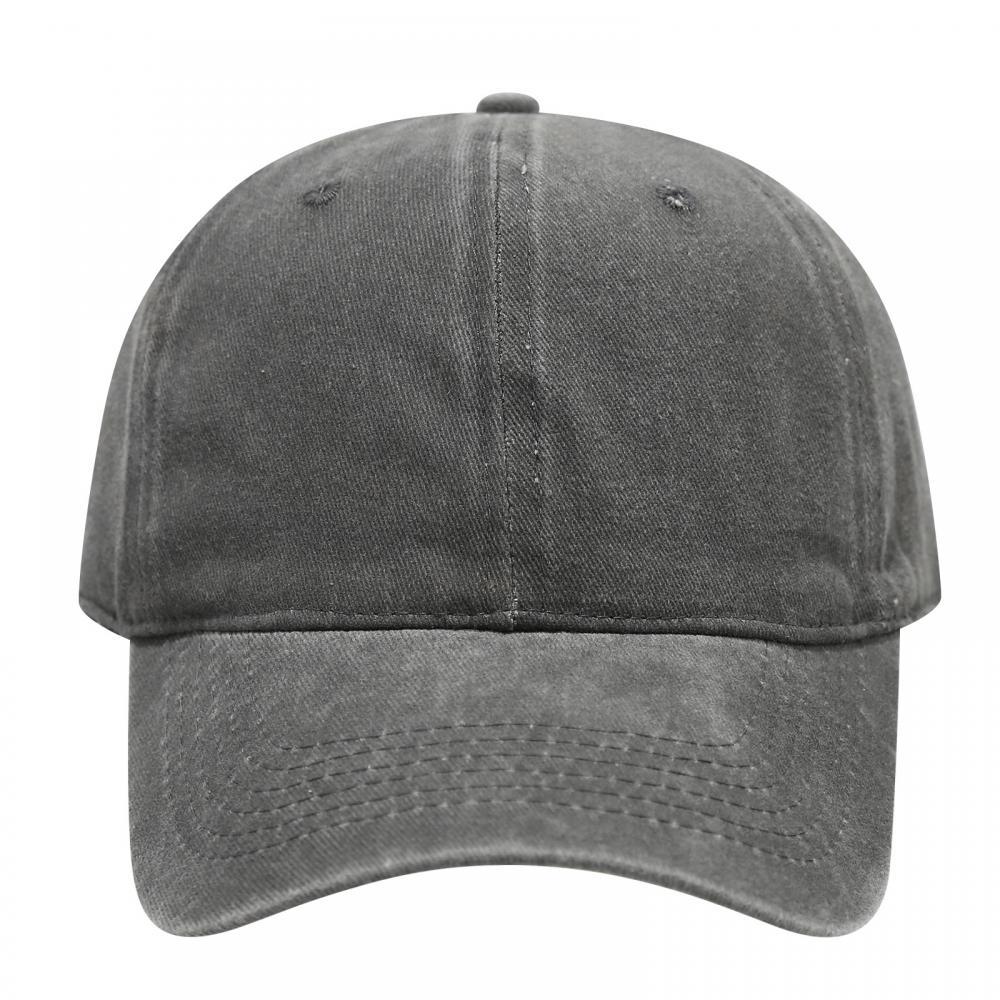 Casquette baseball en coton brodé — visière préformée — coloris