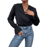 Combinaison pantalon à manches évasées — une pièce