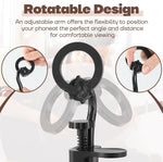 Pince porte-téléphone pour manche de guitare