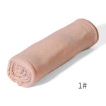 Bandeau long en viscose extensible — absorbant et respirant, 40 coloris