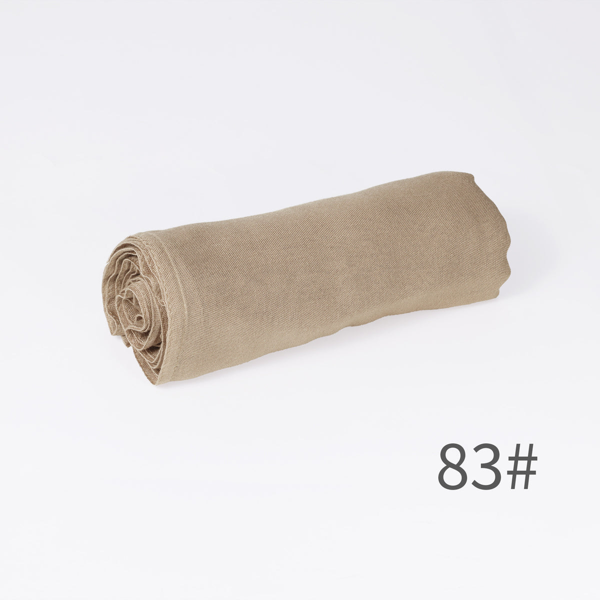Écharpe unie en mélange coton-lin — respirante, 28 coloris — coloris