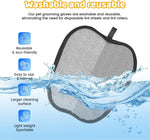 Gant de toilettage pour chien et chat — picots souples