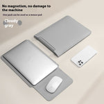 Housse d’ordinateur dépliable — fait aussi tapis de souris — coloris