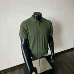Polo homme en maille fine — ligne italienne