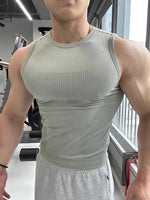 Débardeur de sport homme — dos échancré