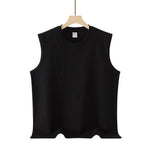 Débardeur homme uni, coupe ample — coton d’été — coloris