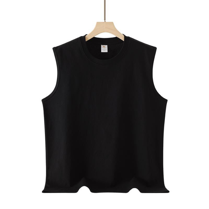 Débardeur homme uni, coupe ample — coton d’été — coloris