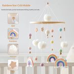 Mobile de lit style nordique — décoration de chambre de bébé