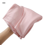 Turban en coton mercerisé grande taille — 33 coloris unis — coloris